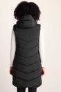Black Ranskill Long Insulated Gilet, Image 2 of 6