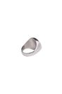 Silver Compass Signet Pinky Ring, Image 3 of 3