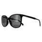 Black Cat Eye Black Grey Polarized Sunglasses, Image 2 of 4