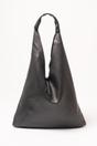 Black Italian Leather Shoulder Bag, Image 1 of 2