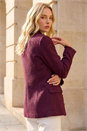 Port Frayed Edge Boucle Jacket, Image 3 of 4