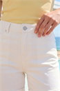 Natural  Stretch Denim Mom Shorts, Image 4 of 4