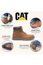 Brown Unisex Soft Trail Ankle Boots-COLORADO-2.0, Image 3 of 7