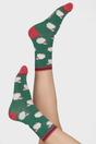 Green Spring Lamb Woolly Sheep Bamboo Socks, Image 3 of 5