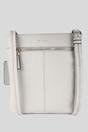 Grey 'Heaven' Real Leather Cross Body Bag, Image 3 of 4
