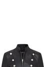 Black Gothic Full Edwardian Leather Coat, Image 4 of 4