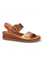Brown Womens leather Summer Sandals-W8K-0555C1, Image 2 of 8