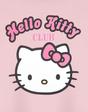 Pink Hello Kitty Cropped Short Sleeved T-Shirt, Image 6 of 6