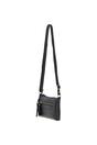 Black Genuine Leather Crossbody Bag, Image 4 of 6