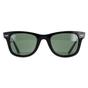 Black Ray-Ban Black Rectangle Black Green Sunglasses, Image 1 of 6