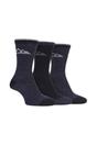 Black 3 Pack Lightweight Cotton Hiking Socks, Image 1 of 5