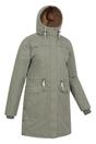 Khaki Acorn Waterproof Borg Lined Padded Parka, Image 4 of 4