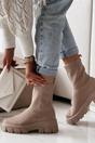 Stone Stone Cleated Pull On Knit Chunky Sole Sock Ankle Boots - Melissa, Image 1 of 2