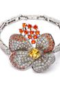 Orange Diva Floral Bracelet, Image 3 of 6