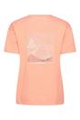 Light Pink Techy Mountain Relaxed Fit TShirt, Image 2 of 4