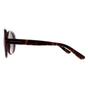 Brown Karen Millen Brown Oval Dark Tortoise Dark Grey KM5051, Image 3 of 4