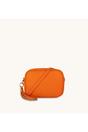 Orange The Tassel Orange Leather Crossbody Bag, Image 1 of 4