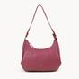 Pink Assots London Pink 'NATASHA' Pebble Grain Real Shoulder Bag, Image 1 of 5