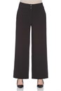 Black Wide Leg Stretch Trouser, Image 1 of 4