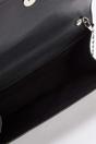 Black Mini Metal-Embellished Chain Clutch Bag, Image 3 of 4