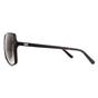 Brown Michael Kors Brown Square Dark Tortoise Smoke Gradient Sunglasses, Image 3 of 8