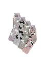 Multi 4 Pairs Ladies Thick Warm Bed Socks, Image 2 of 2