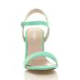 Mint AJVANI Mint Barely There Strappy High Heeled Sandals, Image 6 of 6