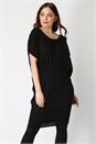 Black Slouch Cross Back Dress, Image 1 of 4
