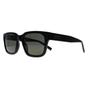 Black Square Shiny Black Grey GG1857S, Image 2 of 4