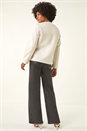 Ivory  Cosy Boucle Fleece Jacket, Image 3 of 5