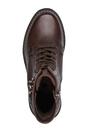 Brown Tamaris Brown Tamaris Womens Brown Leather Combat Boot, Image 5 of 6