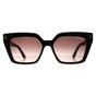 Black Cat Eye Shiny Black Purple Brown Gradient Winona FT1030, Image 1 of 3