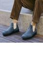 Blue Leather Outdoor Chelsea Boots-Spinifex, Image 6 of 6
