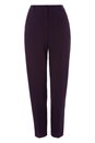 Plum Long Straight Leg Stretch Trouser, Image 4 of 4