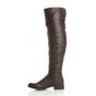 Brown AJVANI Brown Riding Over The Knee Boots, Image 3 of 8