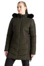 Khaki Striking IIII Mid Length Padded Jacket, Image 4 of 4