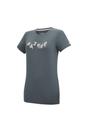 Grey Fingal Flowers Stretch TShirt, Image 3 of 3