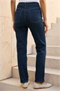 Indigo Straight Leg Stretch Jeans, Image 3 of 4