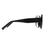 Black Ted Baker Black Cat Eye Solid Black Flowers Grey Gradient TB1675 Hattie, Image 4 of 4