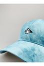 Blue Cappy Paper Airplane Embroidery Tie Dye Cap, Image 4 of 5