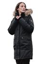 Black Trespass Black Dana Down Jacket, Image 5 of 5