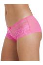 Pink Camille Lingerie Pink 2 Pack  Floral Lace Boxershort, Image 2 of 4