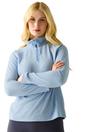 Light Denim Great Outdoors  Montes Half Zip Fleece Top, Image 4 of 4