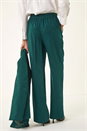 Green Stripe Wide Leg Trouser, Image 4 of 7
