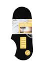 Black 3 Pack Bamboo No Show Socks, Image 2 of 3