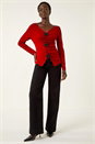Red Rose Front Knit Top, Image 2 of 5