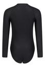 Black Surfer Long Sleeved One Piece Swimsuit, Image 2 of 4
