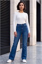 Denim Bootcut Stretch Jean, Image 2 of 4