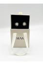 Gold Pearl Diamante Stud Earrings - Gift Boxed, Image 5 of 6