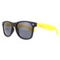 Black Montana Black Rectangle Black with Yellow Rubbertouch Black Polarized Sunglasses, Image 2 of 4